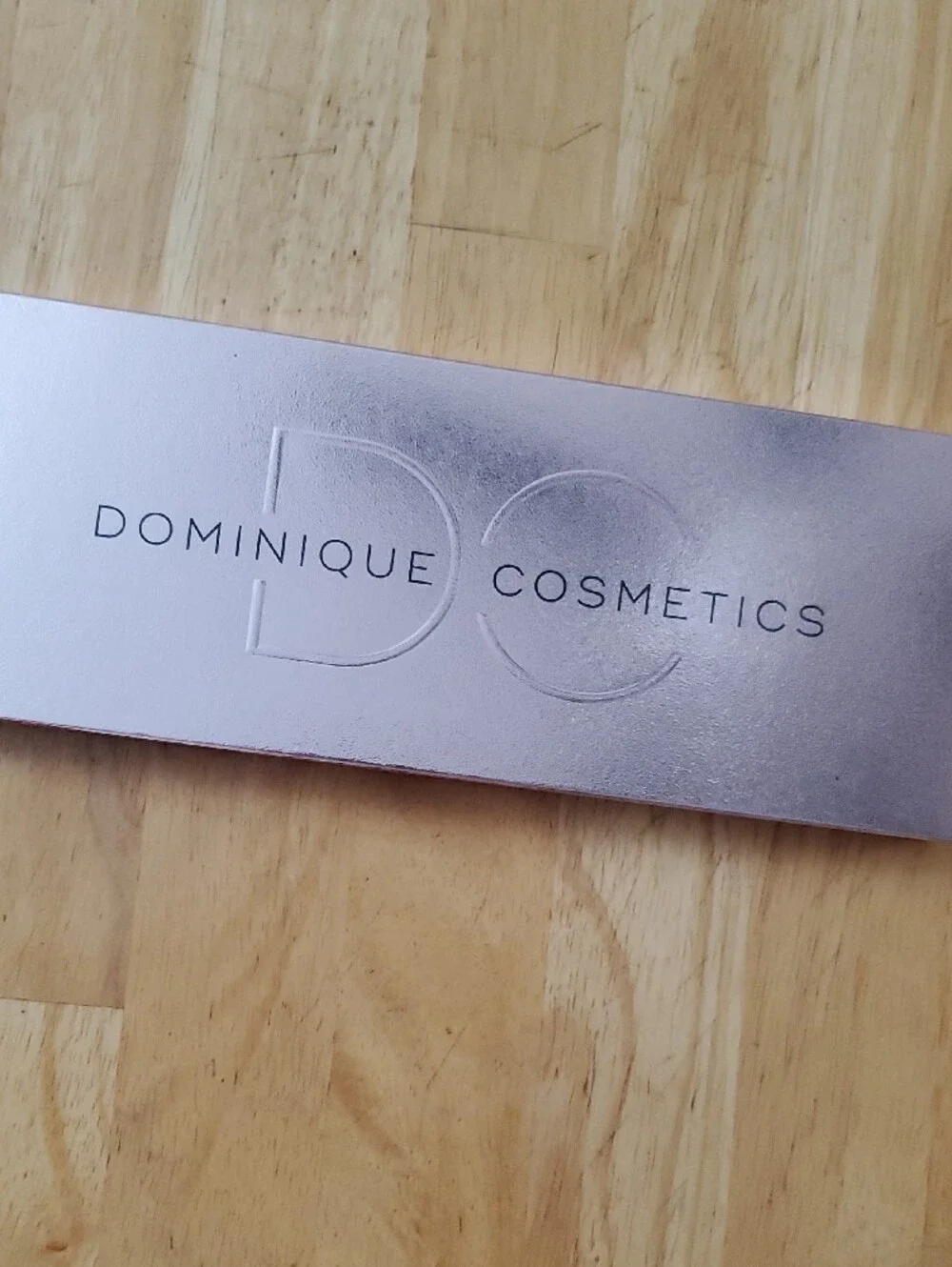 Dominique Cosmetics Rose Gold Metallic Palette Case